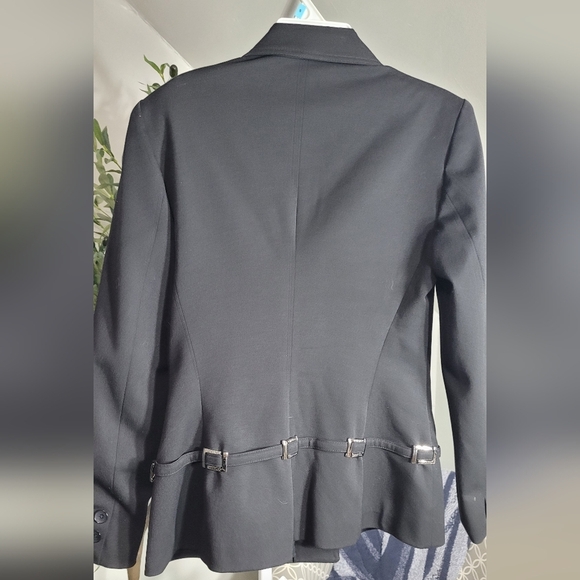 Vertigo Paris Black Button Down Fitted Blazer size M - Picture 2 of 5